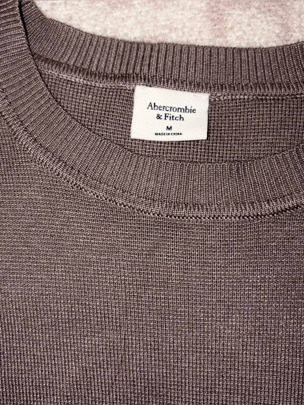 Abercrombie dark gray Bodysuit Sweater M - Picture 2 of 5